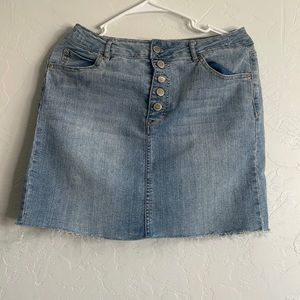 Medium, Highway jeans, Denim skort, Light blue